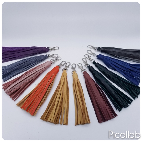 Leather Tassels - Picture 2 of 4